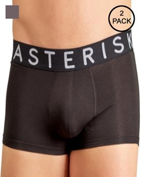 pack of 2 low-rise trunks