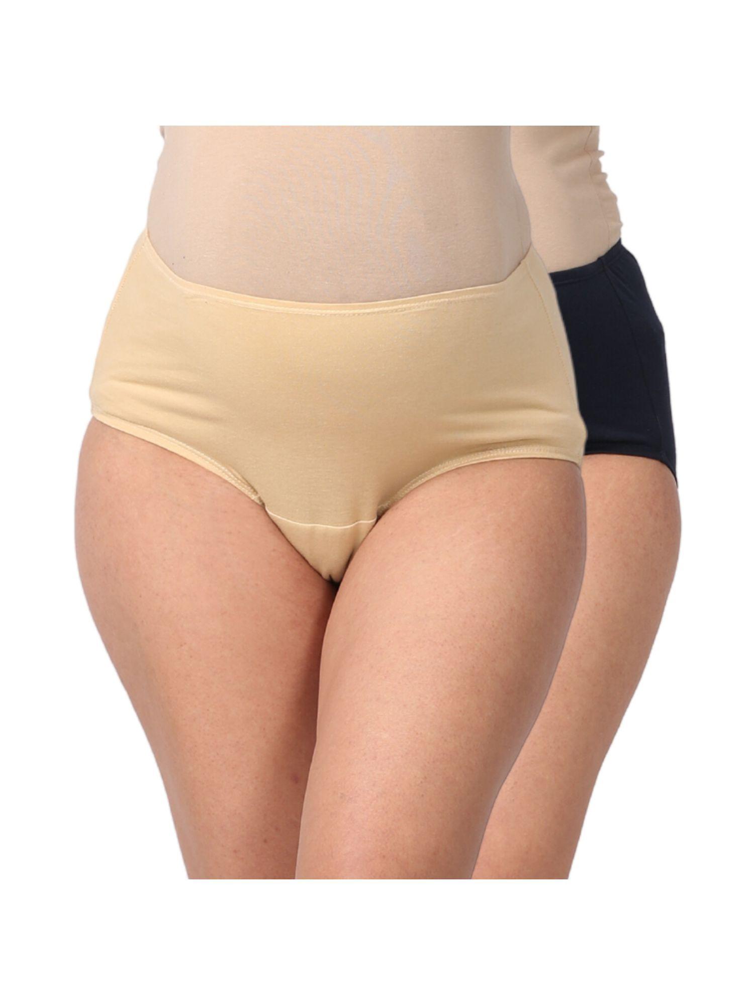 pack of 2 maternity incontinence panty - multi-color