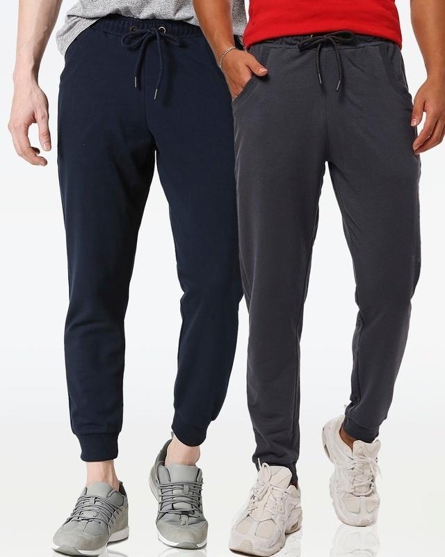 pack of 2 men's blue joggers