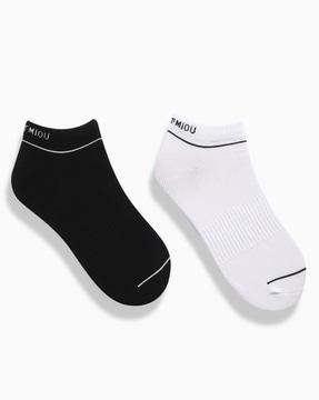 pack of 2 men ankle-length socks