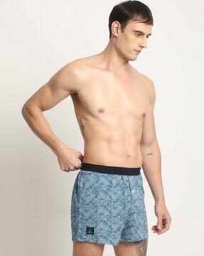 pack of 2 men boxers with elasticated waistband