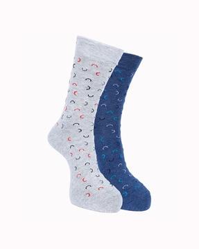 pack of 2 men mid-calf length everyday socks