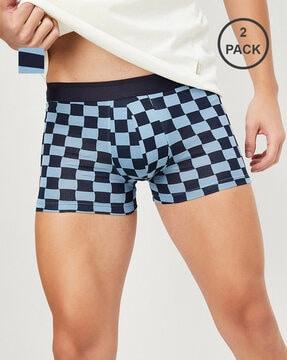 pack of 2 men printed trunks