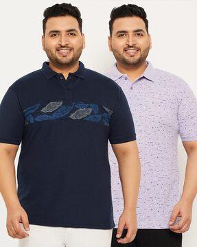 pack of 2 men regular fit polo t-shirts