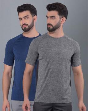 pack of 2 men regular fit round-neck t-shirts