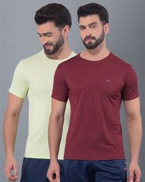 pack of 2 men regular fit round-neck t-shirts