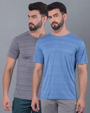 pack of 2 men regular fit round-neck t-shirts