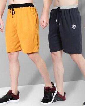 pack of 2 men regular fit shorts