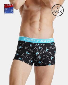 pack of 2 men regular fit trunks