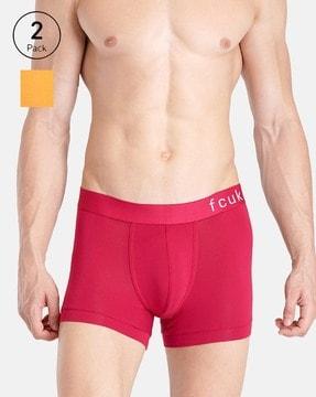 pack of 2 men regular fit trunks