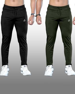 pack of 2 men track pants with drawstrings