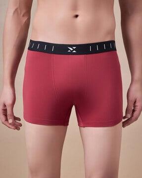 pack of 2 men trunks with contrast waistband