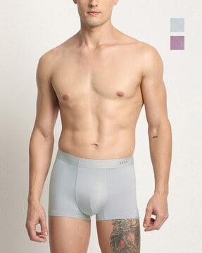 pack of 2 men trunks with elasticated waist