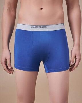 pack of 2 men trunks with logo waistband