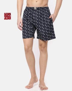 pack of 2 micro print boxers