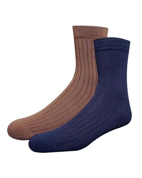 pack of 2 mid-calf length socks