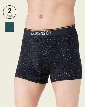pack of 2 mid-rise trunks
