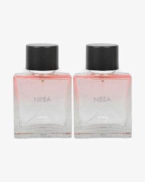pack of 2 neea edp combo for women + 2 parfum testers