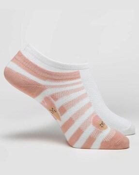 pack of 2 no-show socks