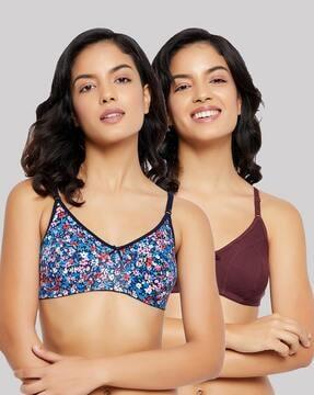 pack of 2 non-padded bras