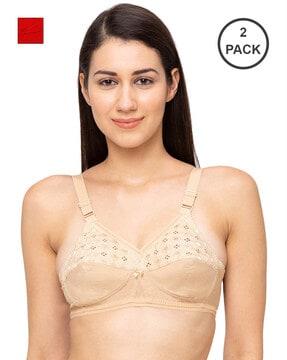 pack of 2 non-padded bras