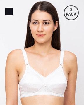 pack of 2 non-padded bras