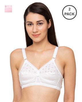 pack of 2 non-padded bras