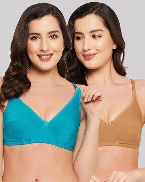 pack of 2 non-padded bras