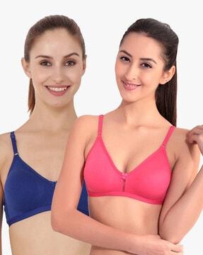 pack of 2 non-padded non-wired t-shirt bras