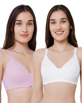 pack of 2 non-padded t-shirt bra