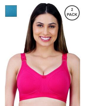 pack of 2 non-padded t-shirt bras