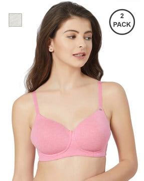 pack of 2 non-wired t-shirt bras