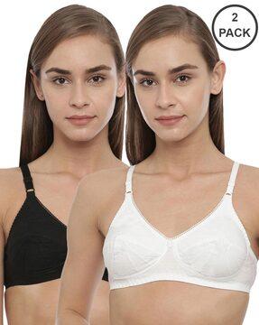 pack of 2 non wired t-shirt bras