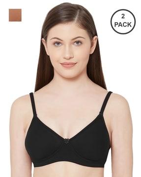 pack of 2 non-wired t-shirt bras