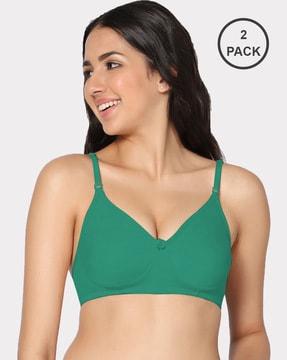 pack of 2 non-wired t-shirt bras