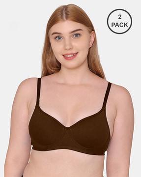 pack of 2 non-wired t-shirt bras