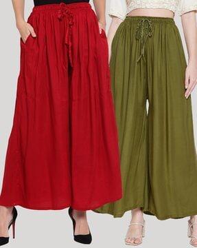pack of 2 palazzos