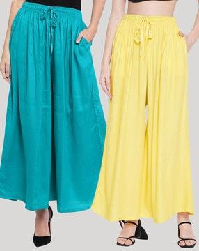 pack of 2 palazzos