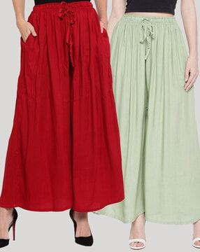 pack of 2 palazzos