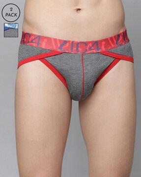 pack of 2 panelled briefs
