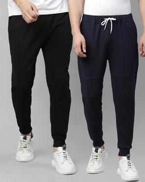 pack of 2 panelled fitness joggers with insert pockets