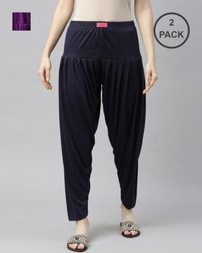 pack of 2 patiala pant with elasticated waist