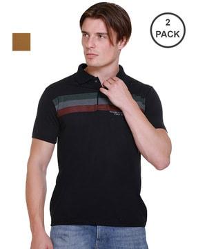 pack of 2 polo t-shirt with short sleeves