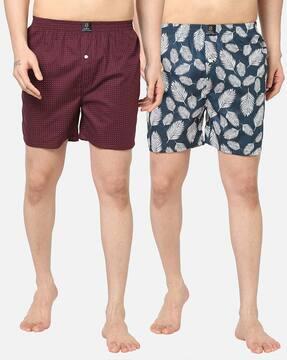 pack of 2 printed boxers