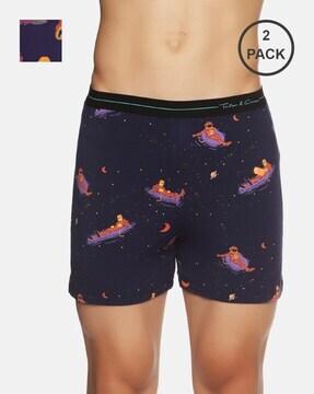 pack of 2 printed boxers