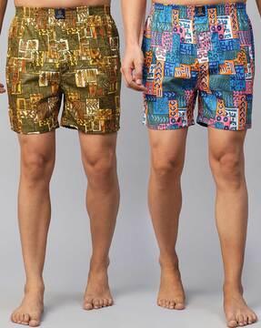 pack of 2 printed boxers