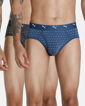 pack of 2 printed briefs