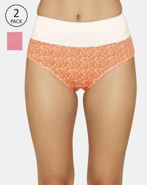 pack of 2 printed hipsters briefs