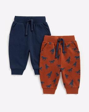 pack of 2 printed joggers