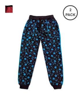 pack of 2 printed joggers